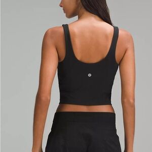 Lululemon black align tank top size 8